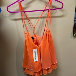 Urban Outfitters velvet tank NWT